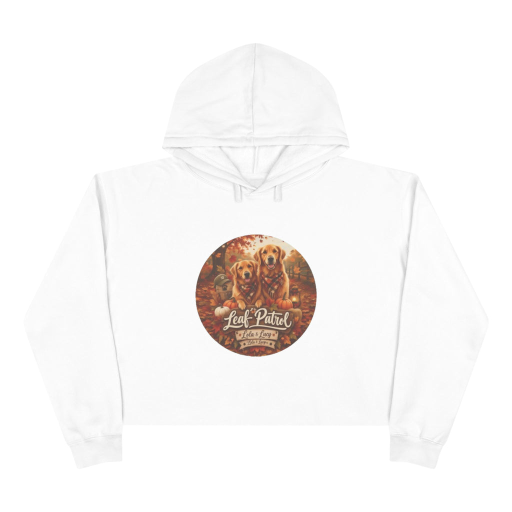 Certified Leaf Inspector Crop Hoodie