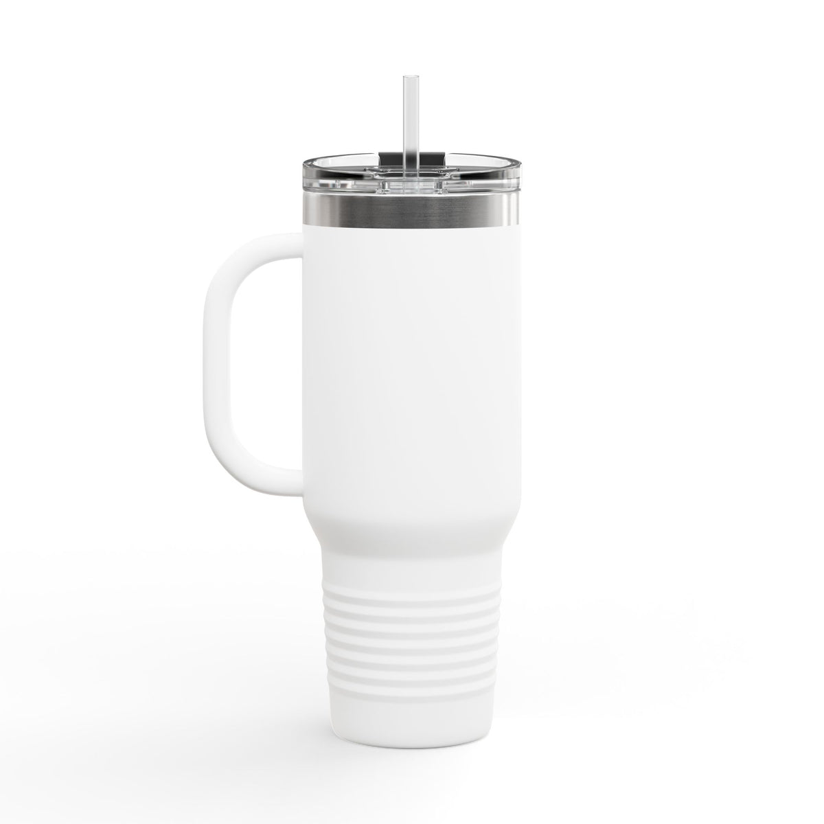 Mama Floral 40oz Insulated Travel Mug — "Fueled by Love & Coffee"
