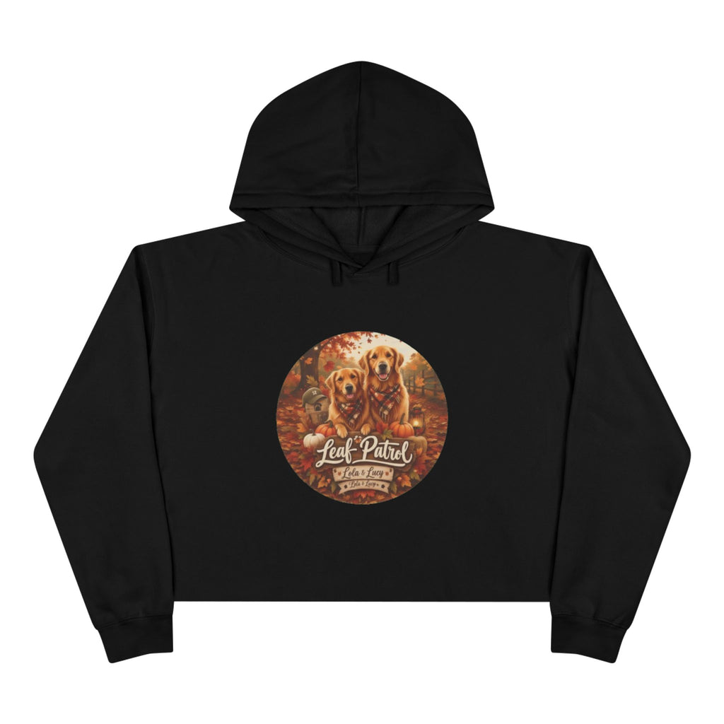 Certified Leaf Inspector Crop Hoodie