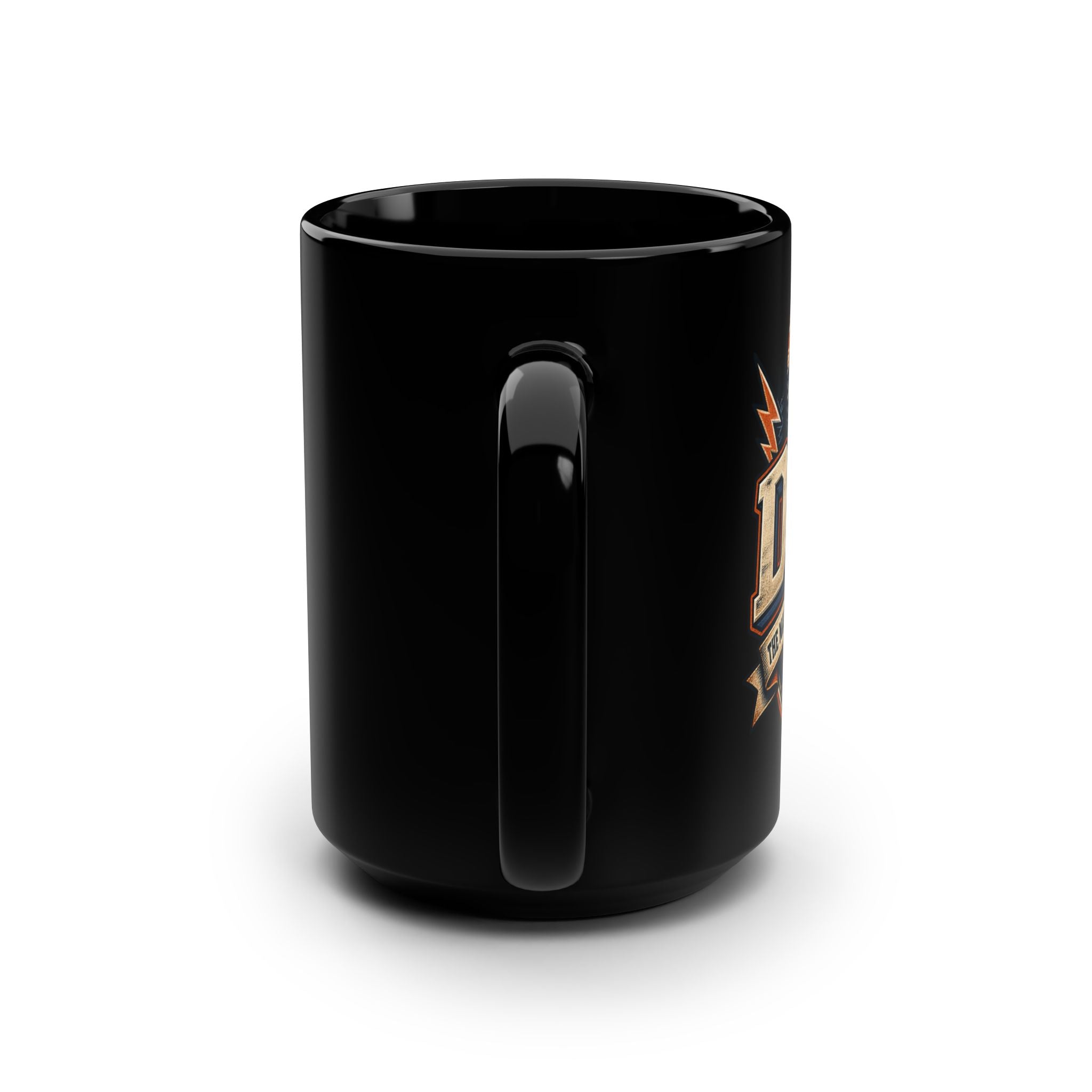Dad: Rock Legend Black 15oz Coffee Mug