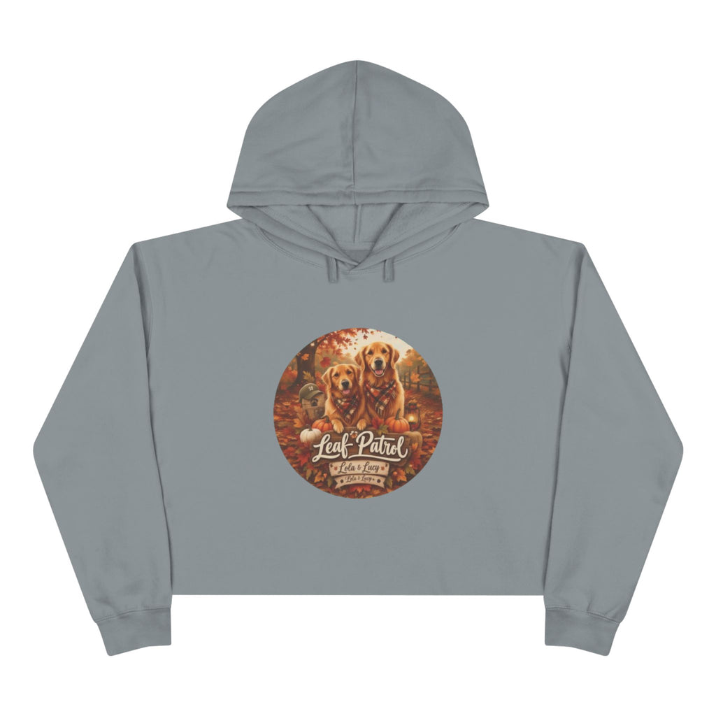 Certified Leaf Inspector Crop Hoodie