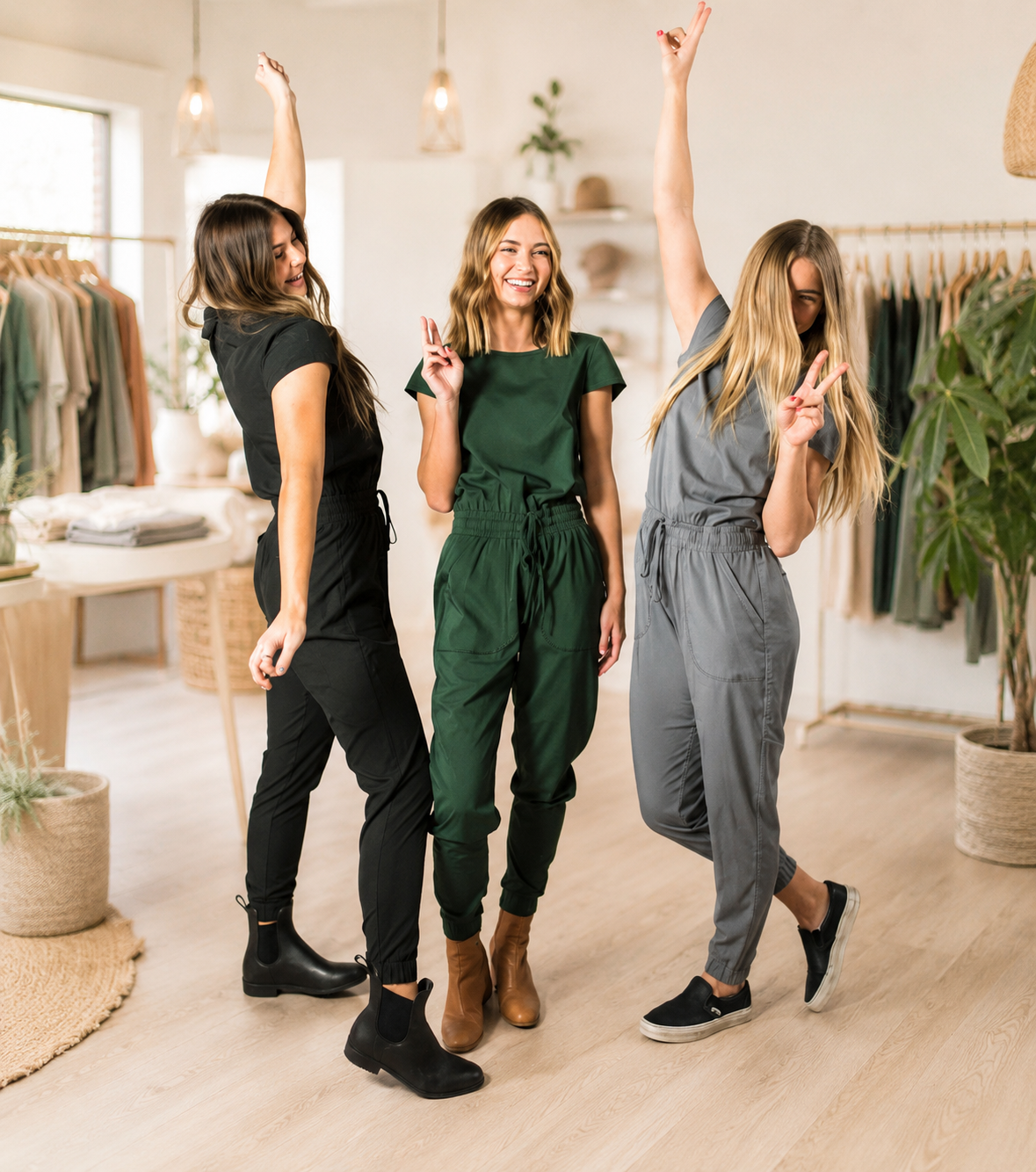 Green Canyon Utility Jumpsuit